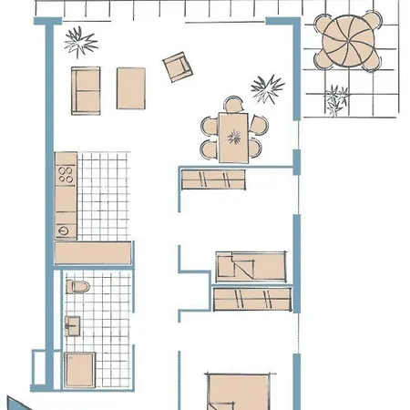 Duenenpark-heiligenhafen-haus-duenengras-wohnung-meeresrauschen-im-duenengras-nr-13b דירה הייליגנהאפן